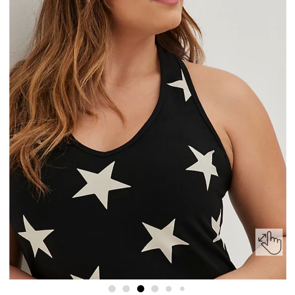 Black star halter top foxy - Picture 4 of 5